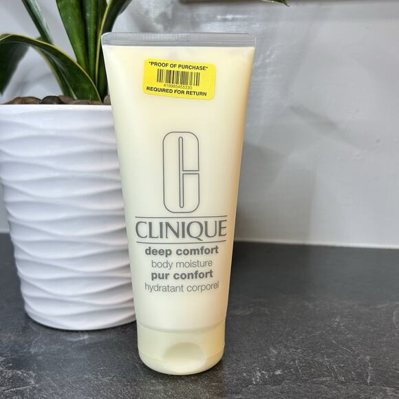 New Clinique Deep Comfort‎ Body Moisture Moisturizer 6.7 oz 200mL Full Size - Picture 1 of 3